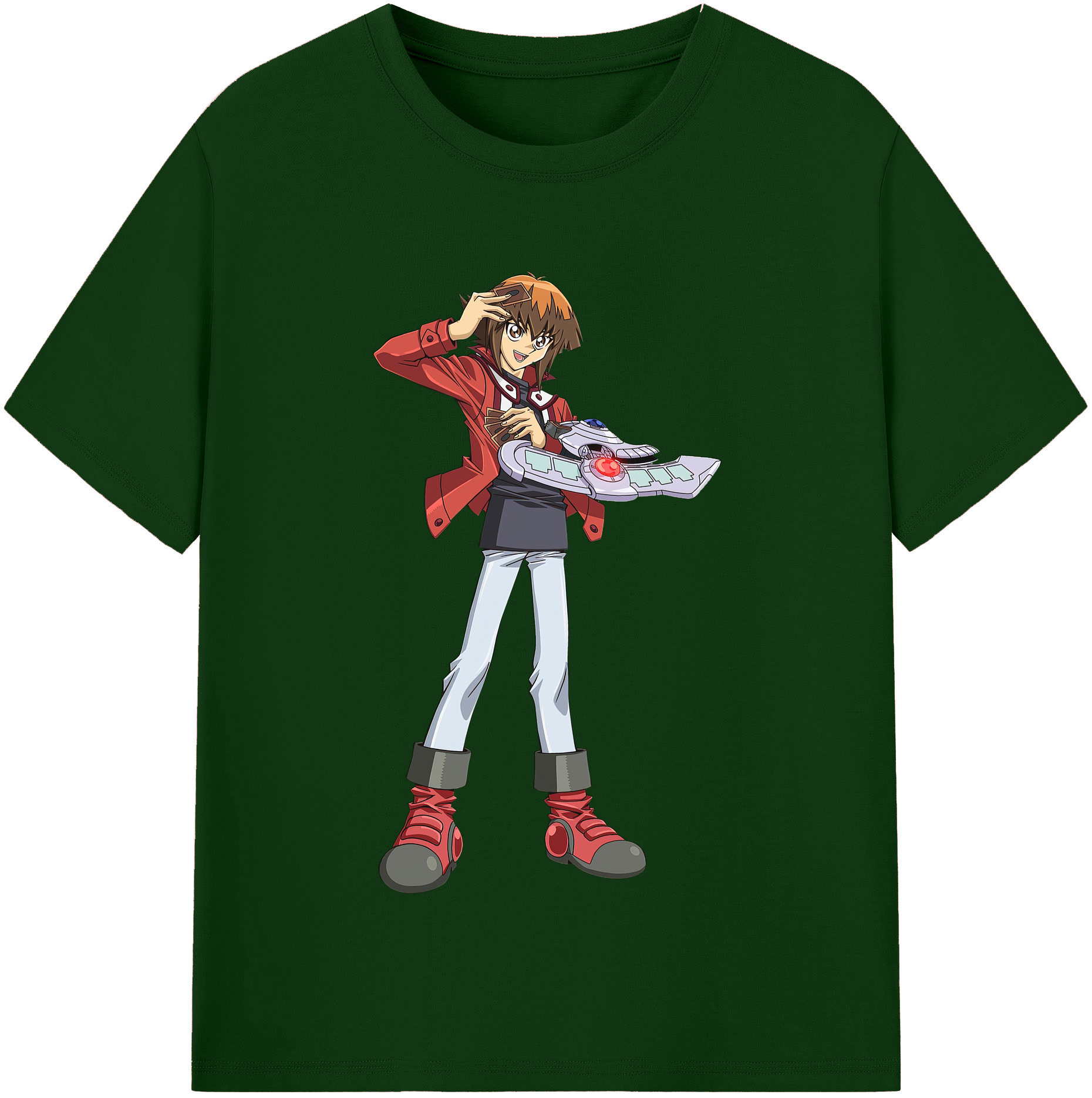 （画像用） 遊☆戯☆王 Yu-Gi-Oh! 綿100％半袖Tシャツ（フロントプリント）